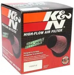 K&N RF-1022 Universal Clamp-On Air Filter