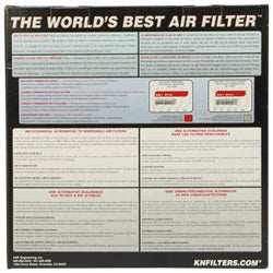 K&N RU-5107 Universal Clamp-On Air Filter