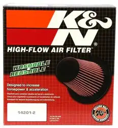 K&N RF-1043 Universal Clamp-On Air Filter