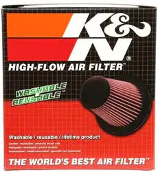 K&N RC-70030 Universal Clamp-On Air Filter
