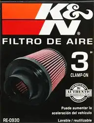 K&N RE-0930 Universal Clamp-On Air Filter