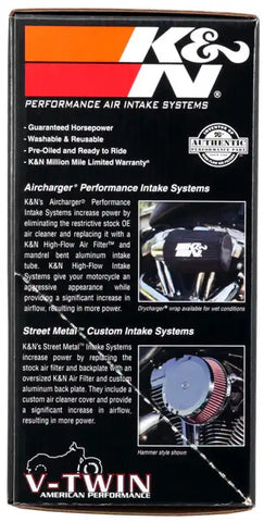 K&N RK-3931 Intake System  2.40 Inch Neck Flange; 2.50 Inch Height/ 9 Inch Length