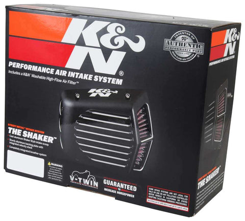 K&N RK-3951S Harley Davidson Street Metal Intake System Shaker