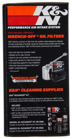 K&N RK-3951S Harley Davidson Street Metal Intake System Shaker