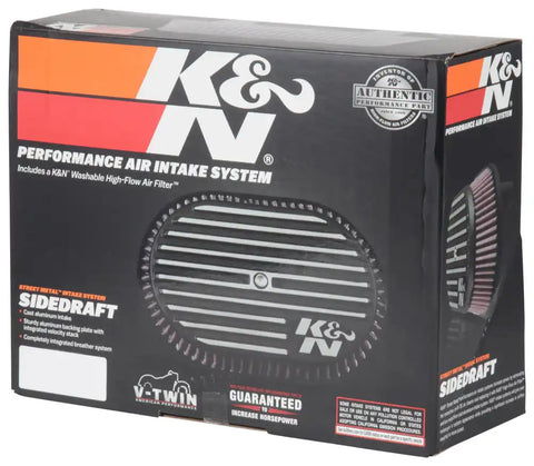 K&N RK-3956S Street Metal Intake System-Harley Davidson