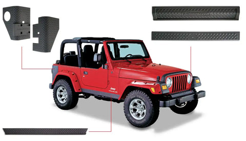 Bushwacker Trail Armor Jeep Body Kit