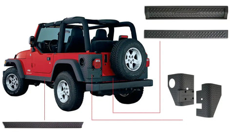Bushwacker Trail Armor Jeep Body Kit