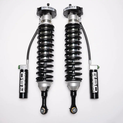 Raptor Series 150107-424500 RSO Suspension - Front 2.5 Coilover Adjustable Remote Reservoir Shocks 1-3in Lift 07-21 Toyota Tundra