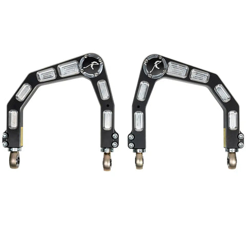 Raptor Series 150107-433000 RSO Suspension - Front Upper Control Arms Forged Billet Aluminum 1-4in Lift Black Anodized 07-21 Toyota Tundra