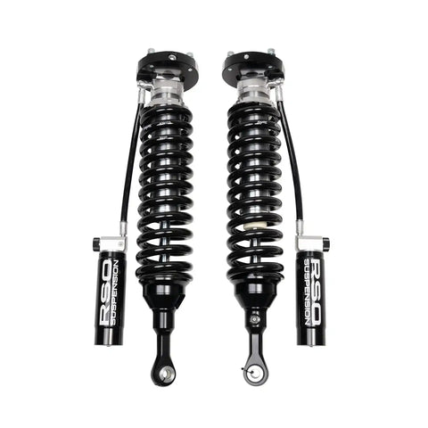 Raptor Series 150107-452200 RSO Suspension - Front 2.5 Coilover Adjustable Compression And Rebound Remote Reservoir Shocks 0-3in Lift 07-21 Toyota Tundra