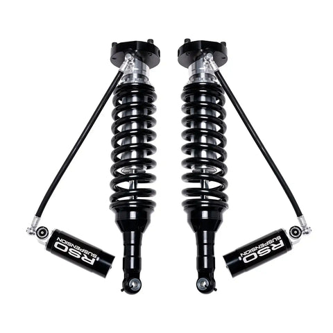Raptor Series 150310-425600 RSO Suspension - Front 2.5 Coilover Adjustable Remote Reservoir Shocks 0-3.5in Lift 10-23 Toyota 4Runner 10-14 FJ Cruiser Lexus GX460