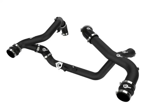 aFe 46-20654-B 20-23 Ford Explorer ST V6 3.0L (tt) BladeRunner Aluminum Hot and Cold Charge Pipe Kit - Black