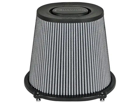 aFe 21-90103 Quantum Intake Pro DRY S Universal Air Filter F-5in. / B-(10x8.75) T-(6.75x0.5) H-8in.