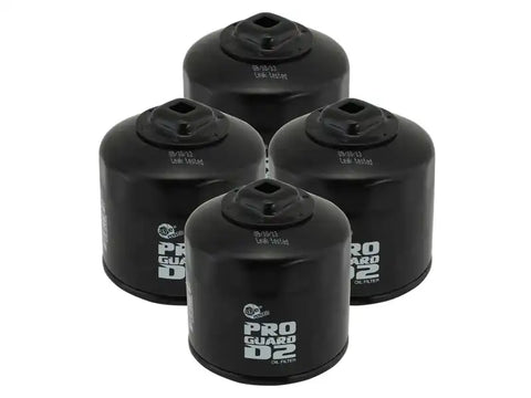 aFe 44-LF018-MB Pro GUARD D2 Oil Filter 13-17 Scion FR-S / Subaru BRZ H4-2.0L (4 Pack)