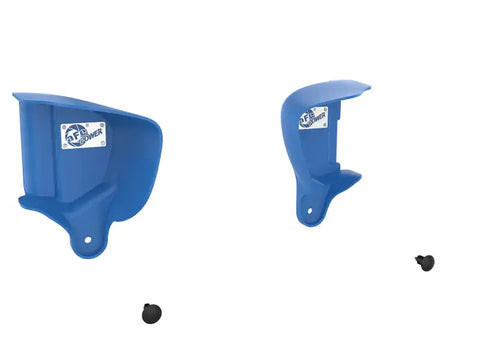 aFe 54-13032SL Magnum FORCE Dynamic Air Scoop 15-18 BMW M3/15-20 M4 - Blue