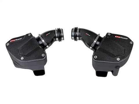 aFe 58-10005R Momentum Black Series Carbon Fiber Pro 5R Air Intake System BMW M5 (F90) 18-19