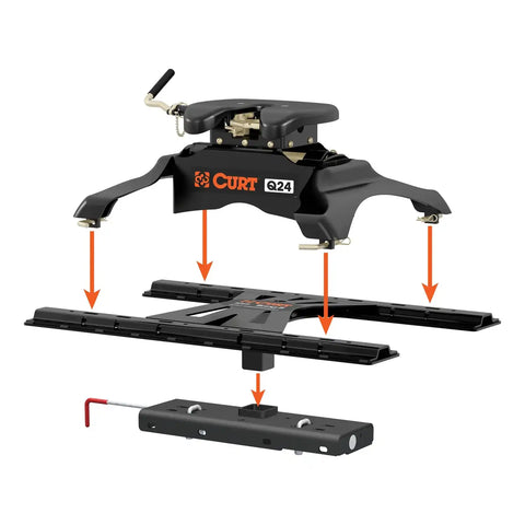 CURT X5 5th Wheel Gooseneck Adapter Plates