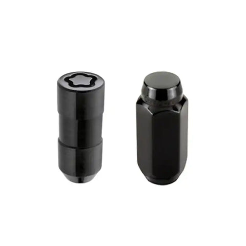McGard 8 Lug Hex Install Kit w/Locks (Cone Seat Nut) M14X1.5 / 22mm 1.945in. Length - Black