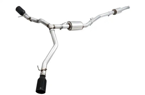 AWE 20-21 Jeep Gladiator JT 3.6L Tread Edition Cat-Back Dual Exhaust - Diamond Black Tip