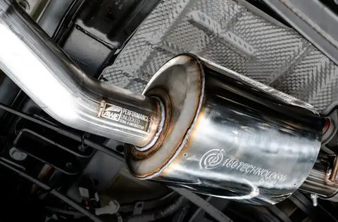 AWE 20-21 Jeep Gladiator JT 3.6L Tread Edition Cat-Back Single Side Exhaust - Diamond Black Tip