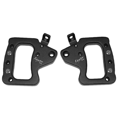 Raptor Series 170107-129700 RSO Suspension - Front Grab Handles Black Powder Coat Aluminum 07-18 Jeep Wrangler JK/JKU