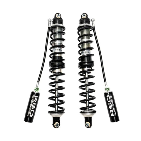 Raptor Series 170107-411200 RSO Suspension - Front 2.5 Coilover Adjustable Remote Reservoir Dual Rate Shocks 2-4in Lift 07-18 Jeep Wrangler JK/JKU
