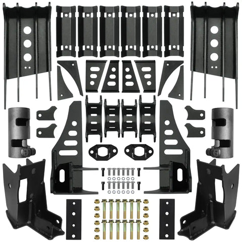 Raptor Series 170107-411203 RSO Suspension - Front And Rear 2.5 Dual Shock Conversion Mounting Brackets 2-4in Lift 07-18 Wrangler JK/JKU
