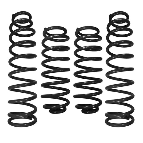 Raptor Series 170118-447400 RSO Suspension - Coil Springs Front And Rear Black E-Coated 18-23 Jeep Wrangler JL/JLU Lift Height: 4-Dr 3.5in 2-Dr 4in Position:
