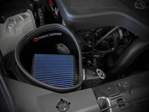 aFe 57-10026R 19-22 BMW Z4 30i L4-2.0L (t) Track Series Carbon Fiber Cold Air Intake System w/ Pro 5R Filter
