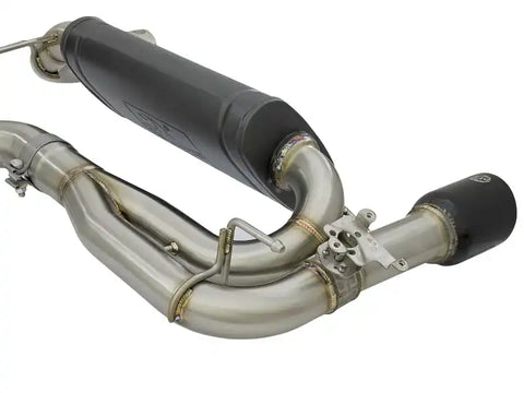 aFe 49-36336-B MACHForce XP Exhausts Axle-Back 12-15 BMW 335i 3.0T (SS w/Black Tips)