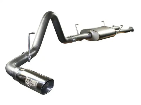 aFe 49-46009-P MACHForce XP Exhausts Cat-Back SS-409 EXH CB Toyota Tundra 07-09 V8-4.7L (pol tip)