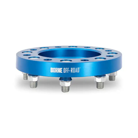 Mishimoto Borne Off-Road Wheel Spacers 8x180 124.1 45 M14 Blue