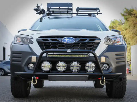 aFe 79-27009 POWER 20-23 Subaru Outback H4 2.4L (t) / 2.5L Terra Guard Front Bumper - Black