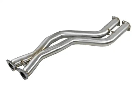 aFe 48-36324 Twisted Steel HDR X-Pipe SS-304 01-06 BMW M3 3.2L S54