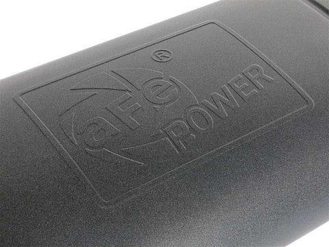 aFe 49M00016-B MACH Force-Xp 409 SS Muffler w/ Black Finish 3in Center/Offset 22in L x 11in 5in - Oval Body