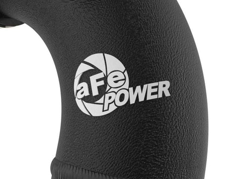 aFe 46-20574-B 21-22 Ford Bronco L4-2.3L (t) BladeRunner Alum Hot/Cold Charge Pipe Kit - Black
