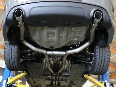 aFe 49-32070NM MACH Force-Xp 3in 304 SS Cat-Back Exhaust 15-20 Dodge Charger Hellcat V8-6.2L/6.4L w/o Muffler