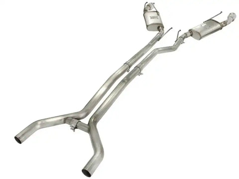 aFe 49-44042-P MACHForce XP Exhaust 2.5in Stainless Steel CB/10-13 Chevy Camaro V6-3.6L (td) (polished tip)