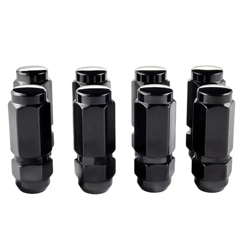 McGard Hex Lug Nut (Cone Seat / Duplex) 9/16-18 7/8 2.5in. Length (8-Pack) - Black