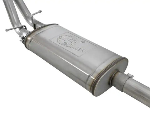 aFe 49-34110-B Vulcan Series 3-2.5in 304SS Exhaust Cat-Back w/Blk Tips 2019 GM Silverado/Sierra 1500 L4-2.7L(t)