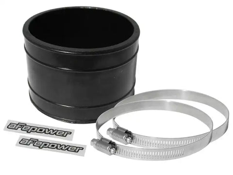aFe 59-00011 Magnum FORCE Cold Air Intake System Spare Parts Kit (4in ID x 3in L) Straight Coupler - Black