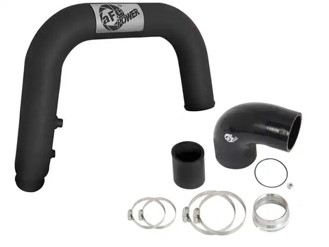 aFe 46-20268-B BladeRunner 2.5in Black IC Tube Hot Side w/ Coupling & Clamp Kit 2016 GM Colorado/Canyon 2.8L