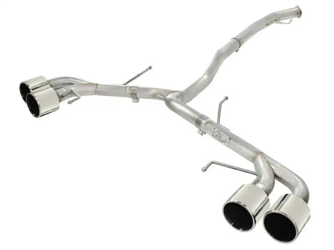 aFe 49-36108-P Takeda 3in SS Exhaust Cat-Back 09-14 Nissan GTR V6 3.8L Polished Tips