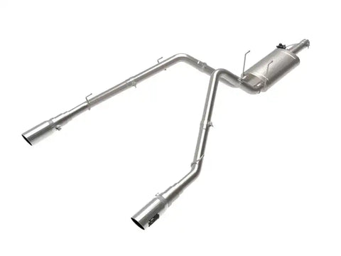 aFe 49-32083-P 09-18 Ram 1500 V8 5.7L Hemi Gemini XV 3in 304 SS Cat-Back Exhaust w/ Polished Tips