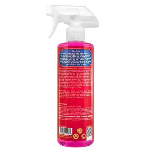 Chemical Guys Fresh Cherry Blast Air Freshener & Odor Eliminator - 16oz - Case of 6
