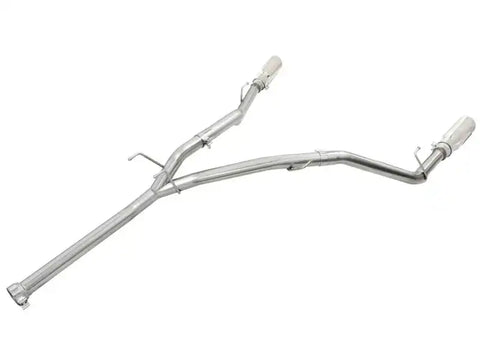 aFe 49-42041-P MACHForce XP DPF-Back Exhaust 2.5in SS with Polished Tips 2014 Dodge Ram 1500 V6 3.0L EcoDiesel