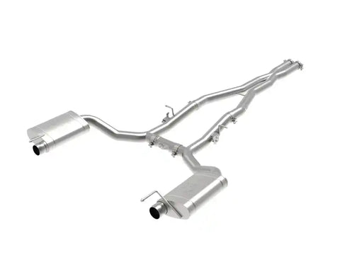 aFe 49-32070 MACH Force-Xp 3in 304 SS Cat-Back Exhaust 15-20 Dodge Charger Hellcat V8-6.2L (sc) / 392 V8-6.4L