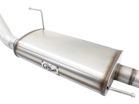 aFe 49-43068-B MACHForce XP SS Exhaust 3in to 3.5in Cat-Back w/ Black Tip 15 Ford F-150 EcoBoost V6 2.7/3.5Ltt