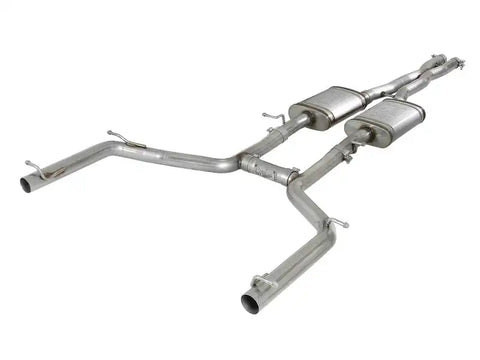 aFe 49-32067 MACH Force-Xp 2-1/2in 304 SS Cat-Back Exhaust 15-19 Dodge Challenger V6-3.6L - Raw Tip
