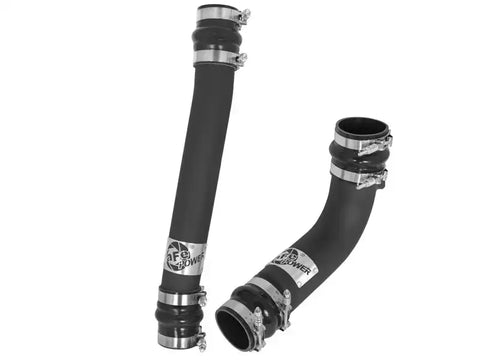 aFe 46-20084-B BladeRunner 2.75in Hot 3.5in Cold Side Intercooler Tubes w/ Coupling Clamp Kit 10-12 Dodge 6.7L